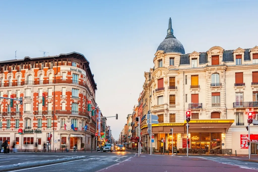 Centre ville à Toulouse